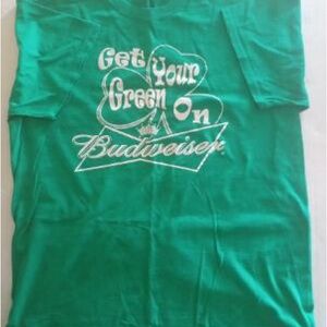 Budweiser Green Short Sleeve Tee